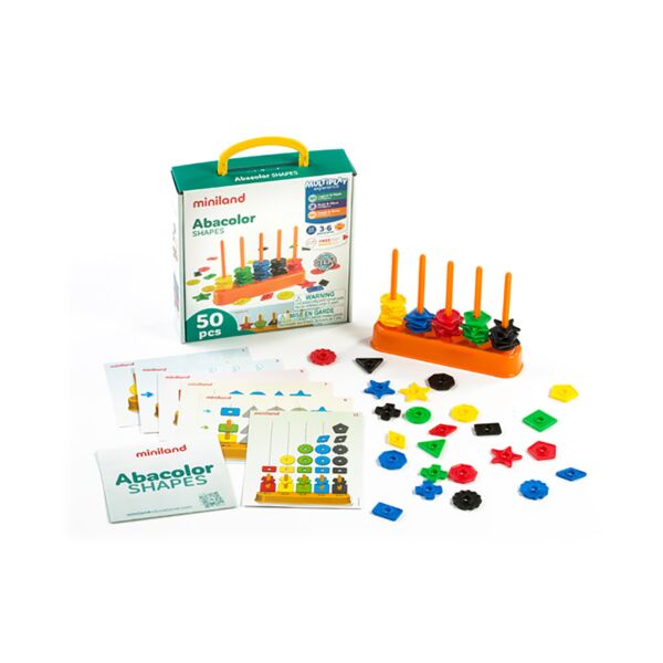 Abacolor Shapes (50 pieces)