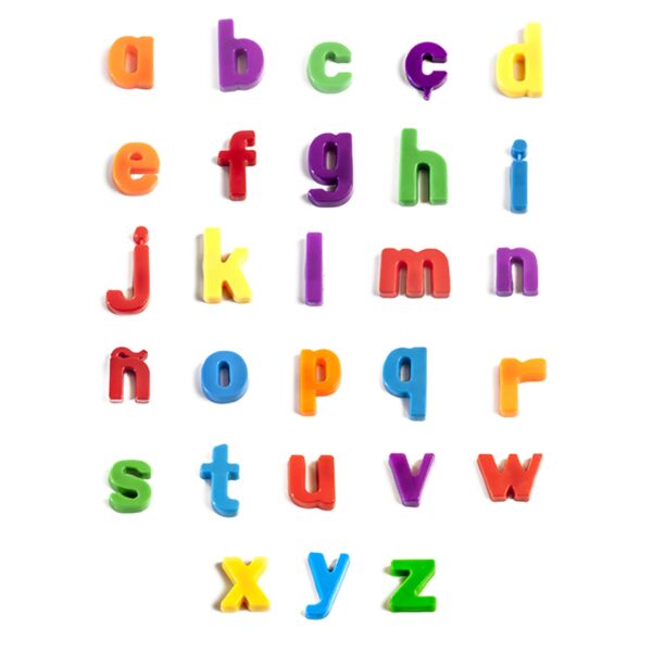 Magnetic Lowercase Letters (154 pieces)