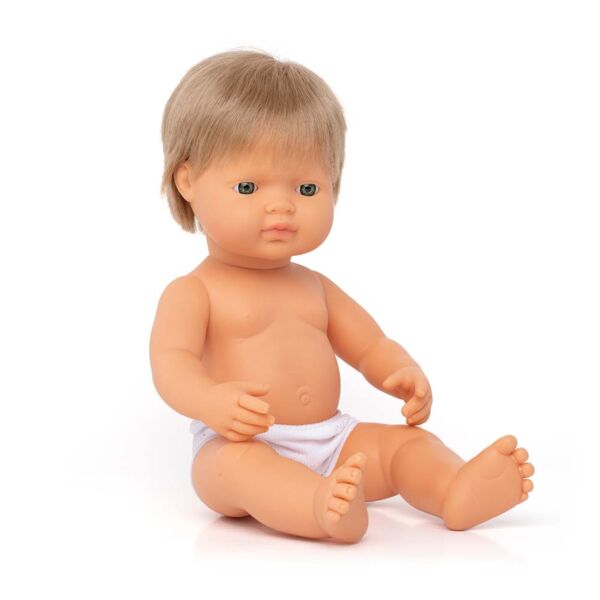 Baby Doll Caucasian Dirty Blond Boy 15''