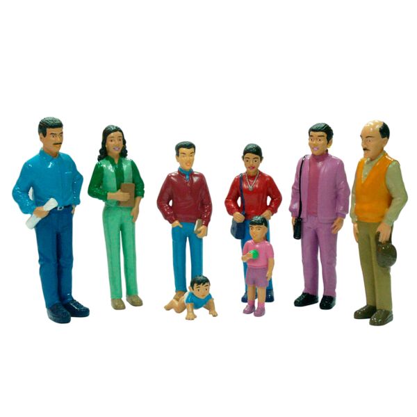 SÜDAMERIKANISCHE FAMILIE 8 FIG