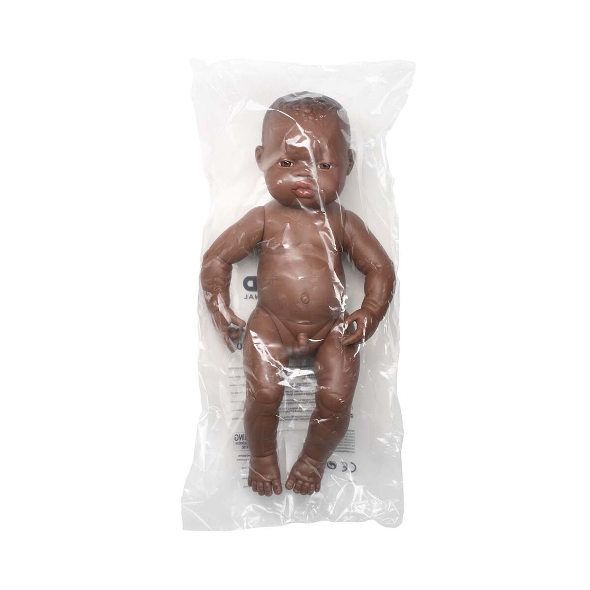Newborn Baby Doll African Boy 40 cm