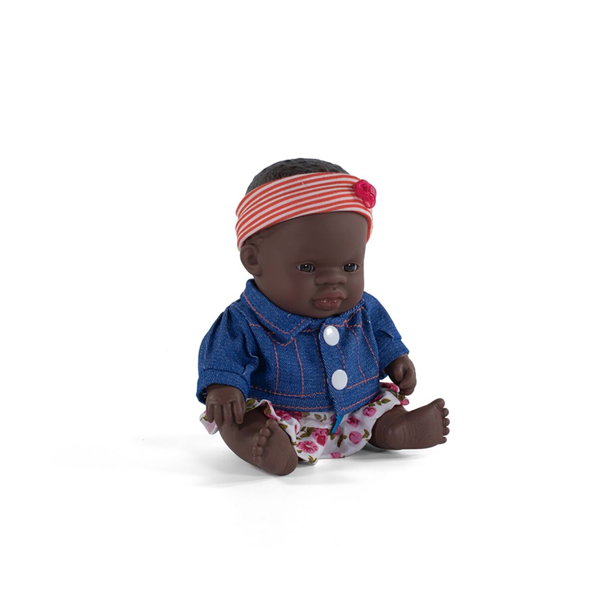 Miniland Baby Doll - African Boy 21cm Miniland Baby Doll - African Boy 21cm