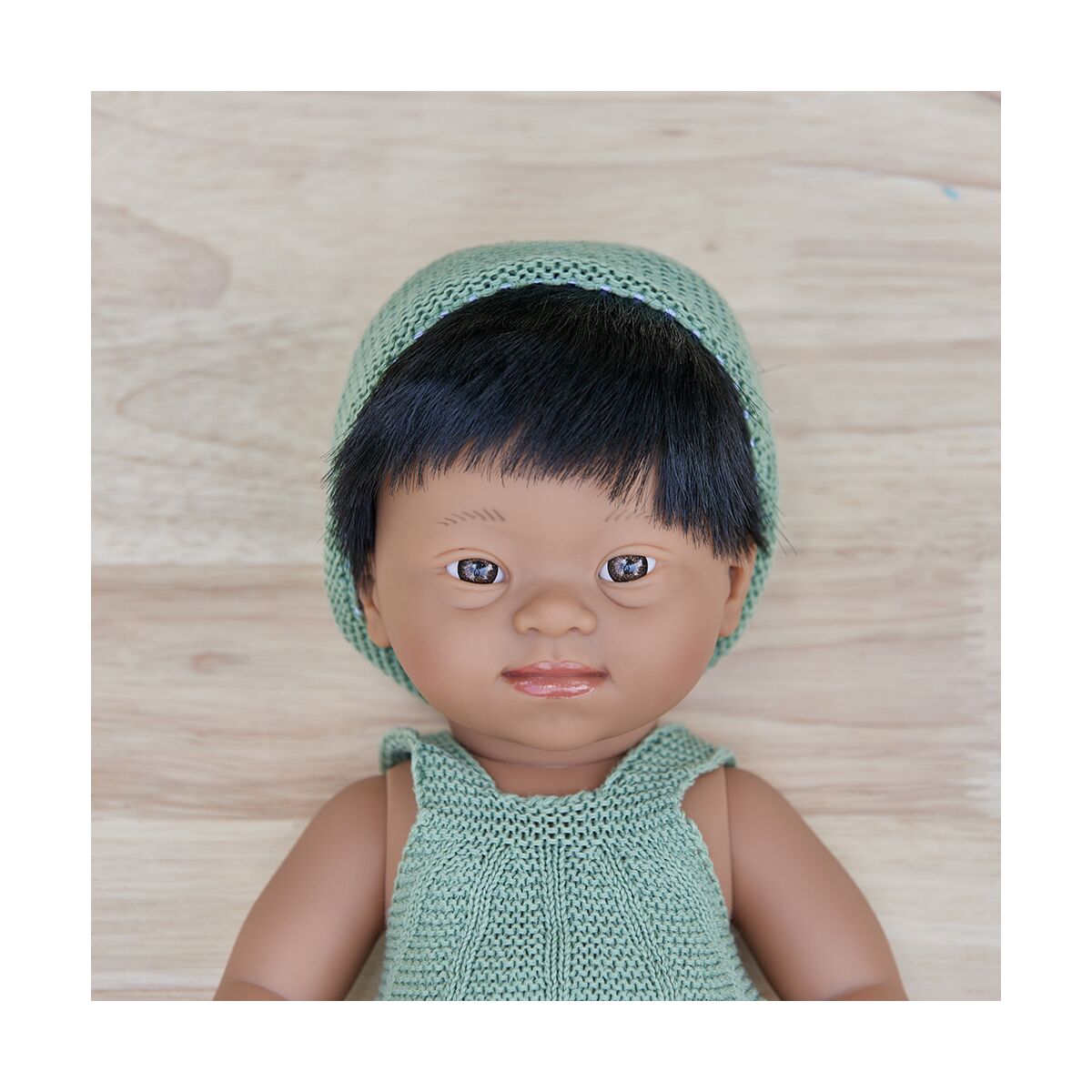 Miniland Baby Doll - Hispanic Boy 38cm Miniland Baby Doll - Hispanic Boy 38cm