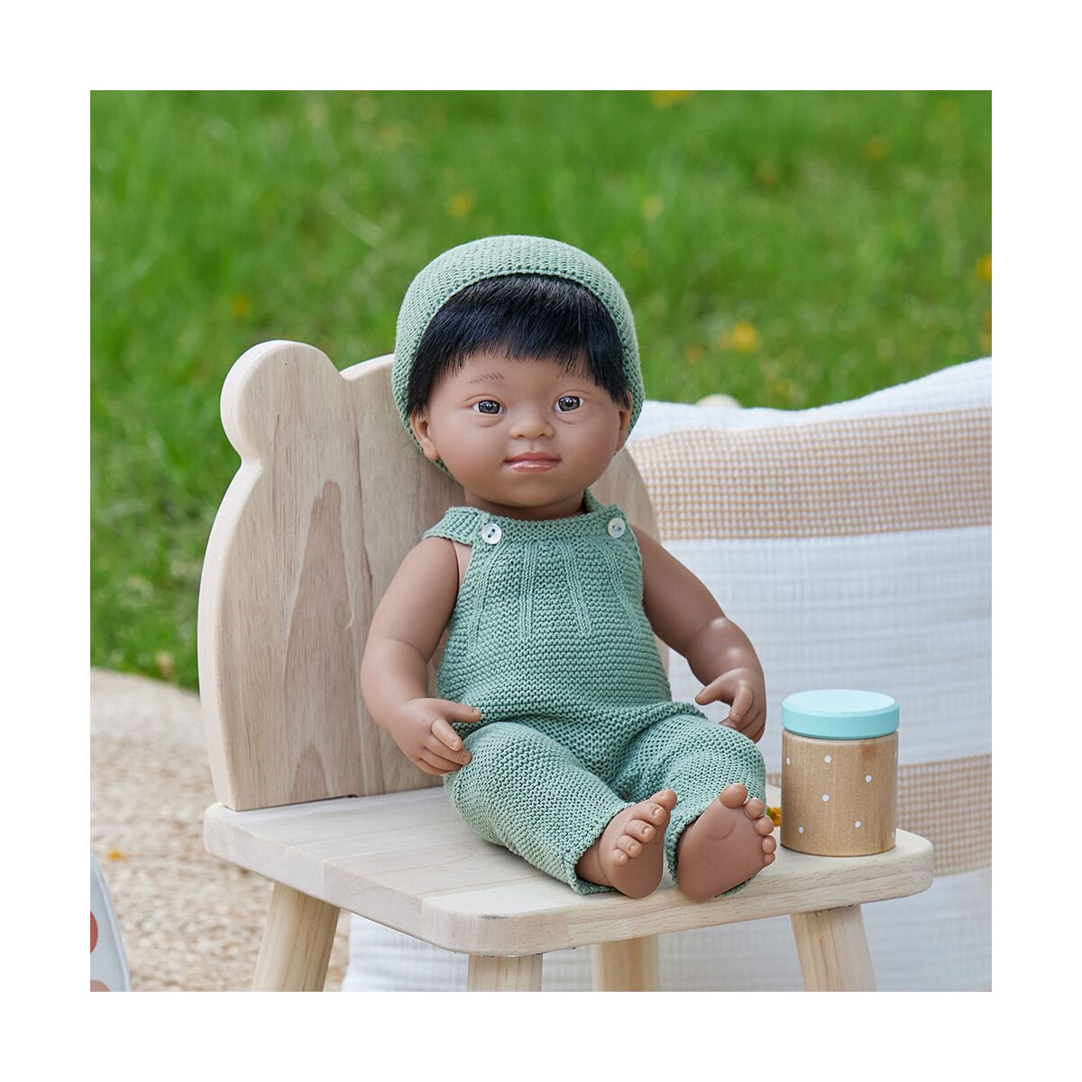 Miniland Baby Doll - Hispanic Boy 38cm Miniland Baby Doll - Hispanic Boy 38cm