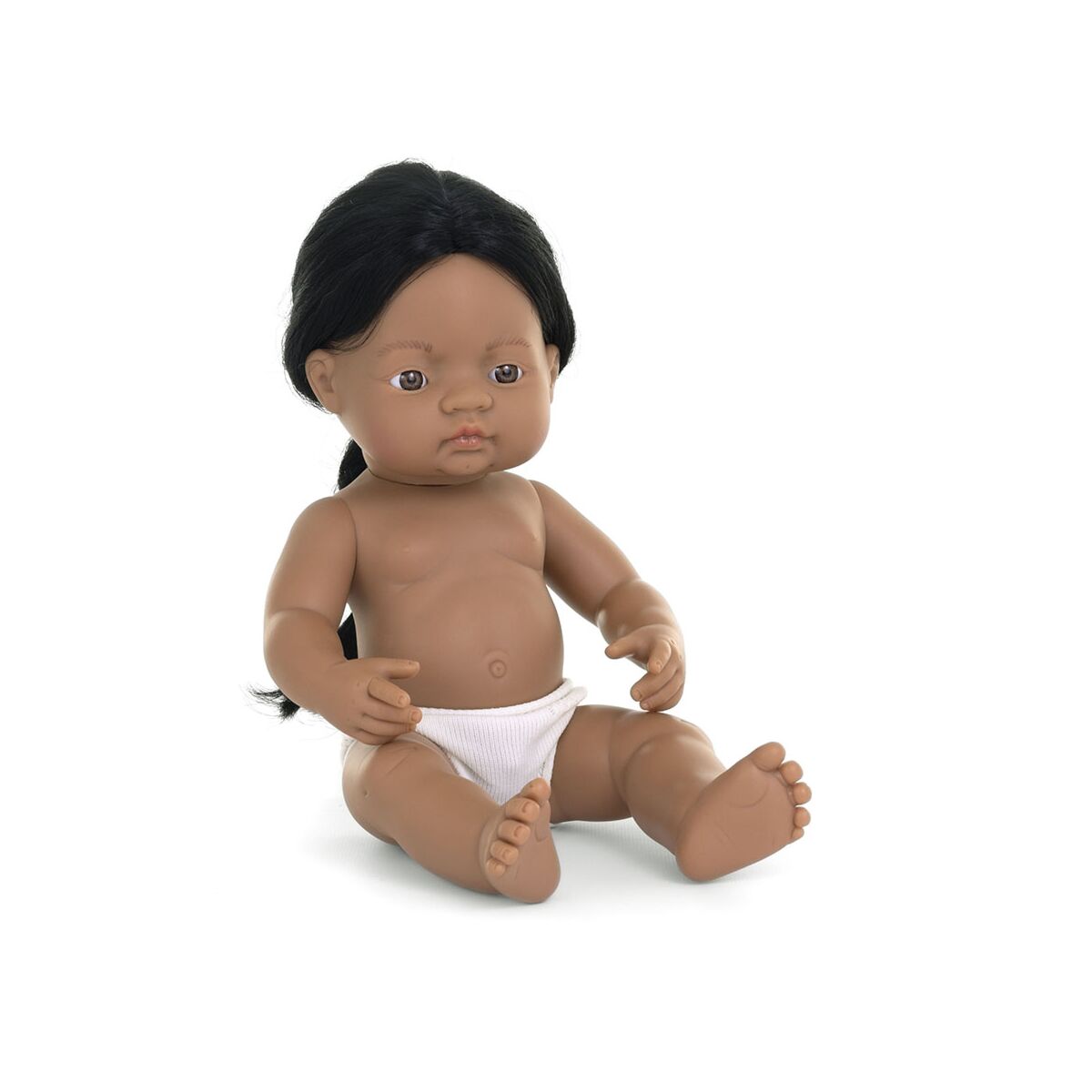 Baby Doll Native American Boy 38 cm