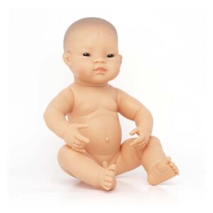 Newborn Baby Doll Asian Boy 40 cm