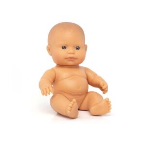 Baby Doll Caucasian Girl 21cm