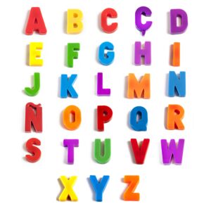 Magnetic Uppercase Letters (308 pieces)