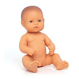 Muneca bebe caucasica 32 cm Miniland ES