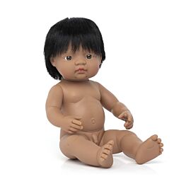 Baby Doll Hispanic Boy 38 cm