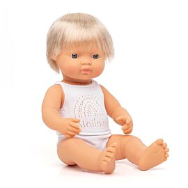 Baby Doll Caucasian Boy 38 cm