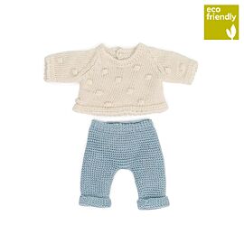 Knitted Doll Outfit 21cm Sweater Trousers