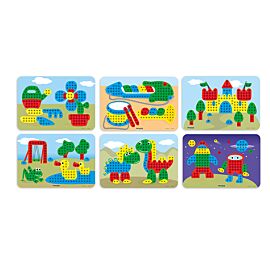 PEGS 10MM PACK 6MOD.PRIMARY C.