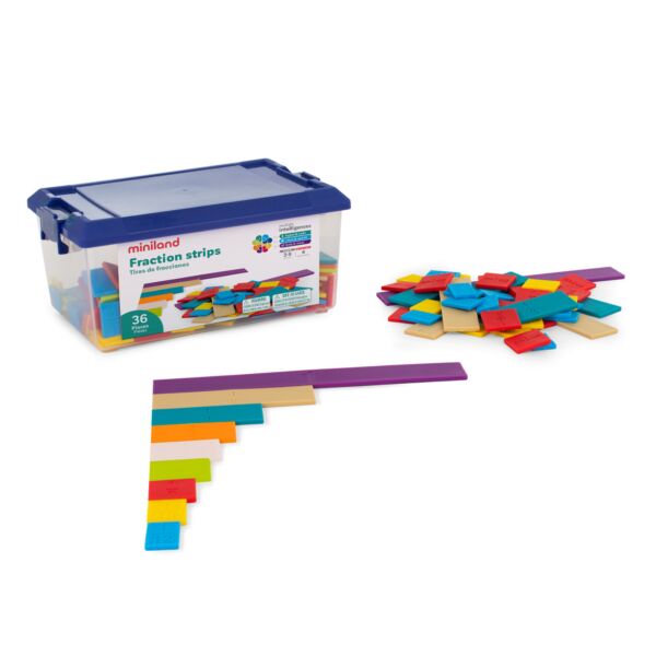 Fraction strips (4 sets)