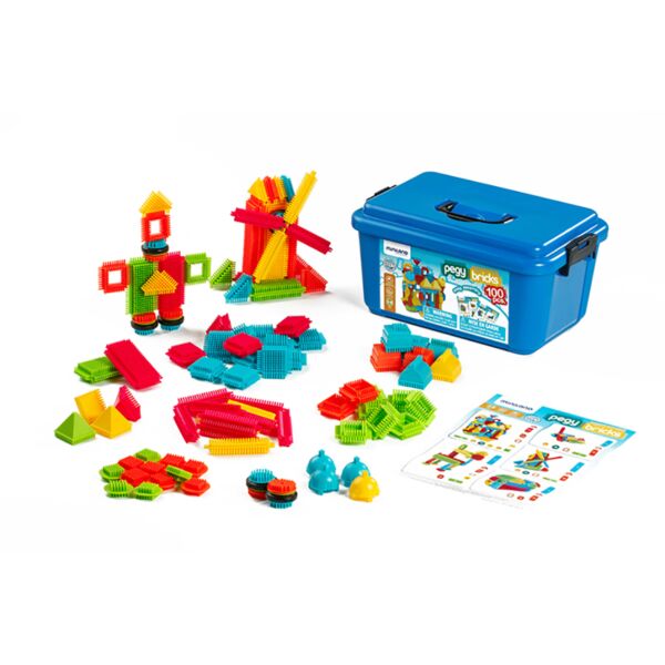 Pegy Bricks (100 pieces)