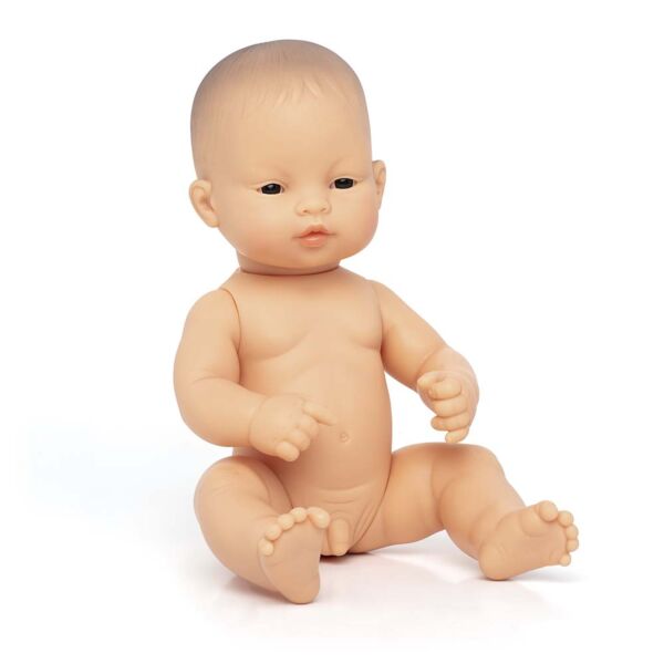 Muneco bebe asiatico 32 cm Miniland ES