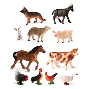 Figuras Animales granja (11 unidades)