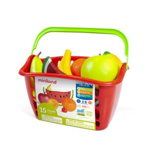 Juego alimentos frutas (15 unidades)