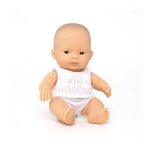 Muñeca asiática 21 cm con ropa interior