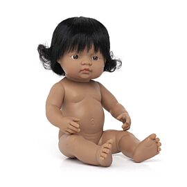Muñeca bebé latinoamericana 38 cm
