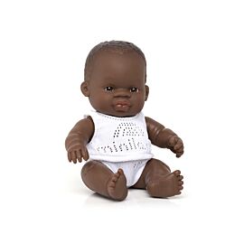 Muñeco africano 21 cm con ropa interior