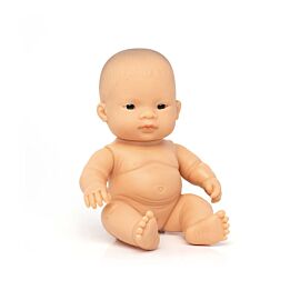 Muñeca bebé asiática 21 cm