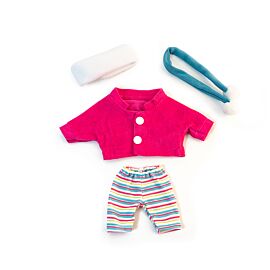 Ropa Conjunto frío chaqueta para muñeco 21 cm