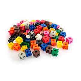 Juego matemático Cubos de 2 cm (100 piezas)