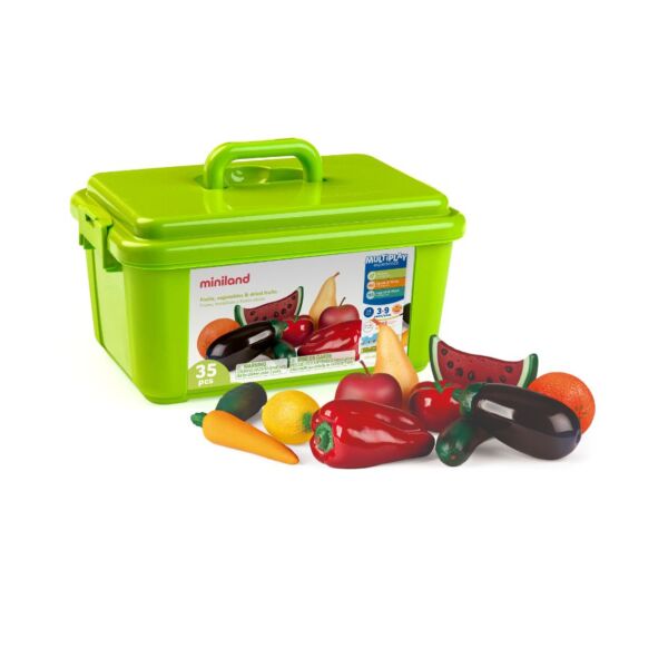 Juego alimentos frutas y hortalizas (35 unidades)