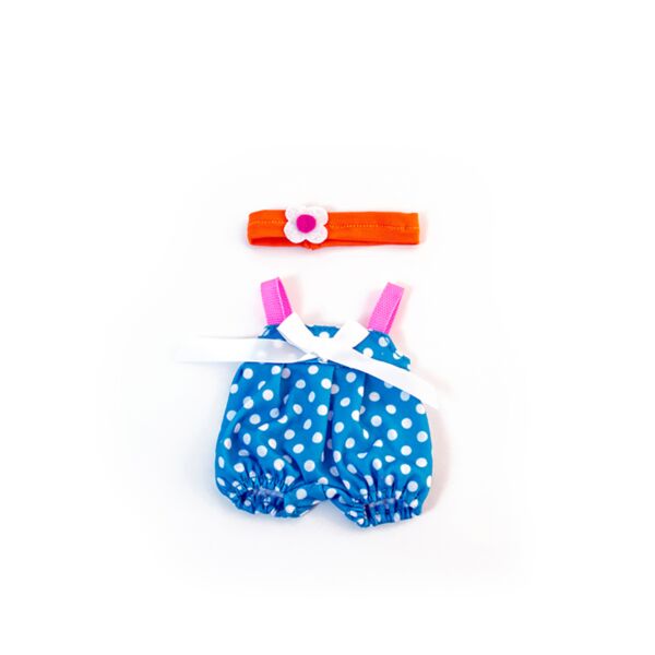 Ropa Conjunto calor peto para muñeco 21 cm