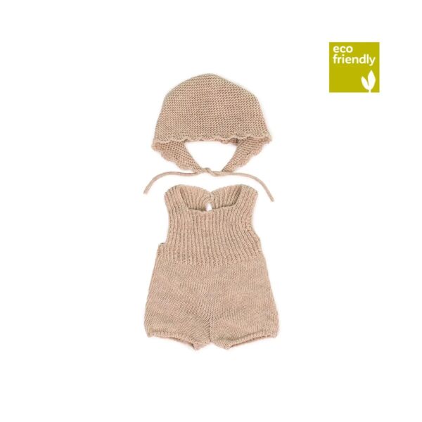 Conjunto Ropa de Punto 38cm - Pelele y gorro