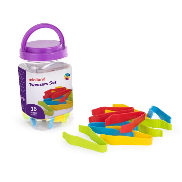 Set de pinzas para practicar la motricidad fina