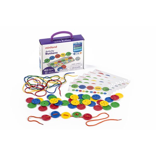 Botones para ensartar Activity Buttons