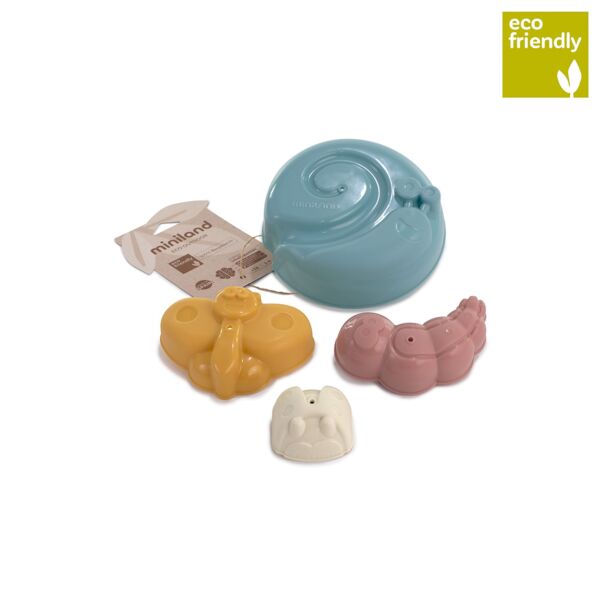 ECO Set de 4 moldes de arena Warm