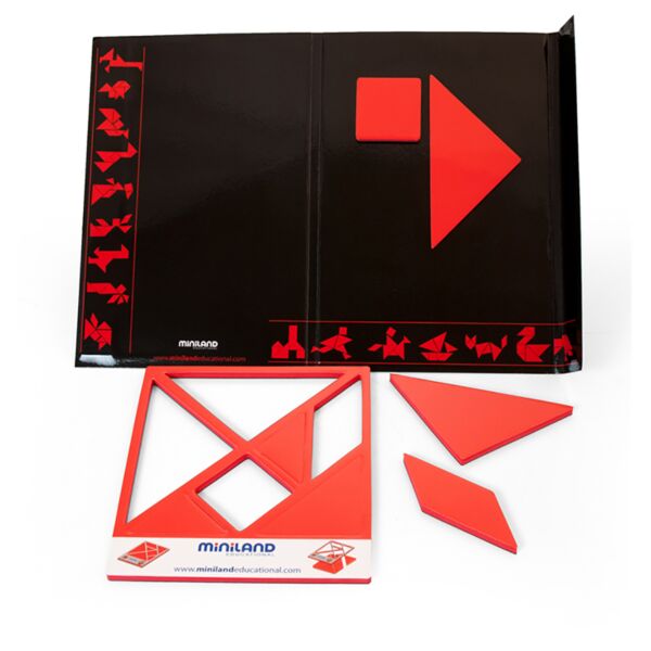 Rompecabezas oriental magnético Magnetic Tangram