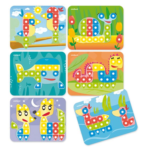 Superpegs 6 láminas