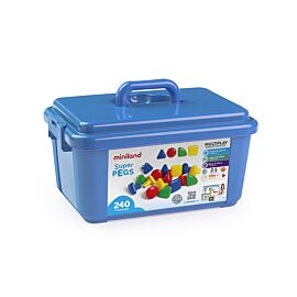 SUPERPEGS 240 PCS. COUL. PRIMAIRES