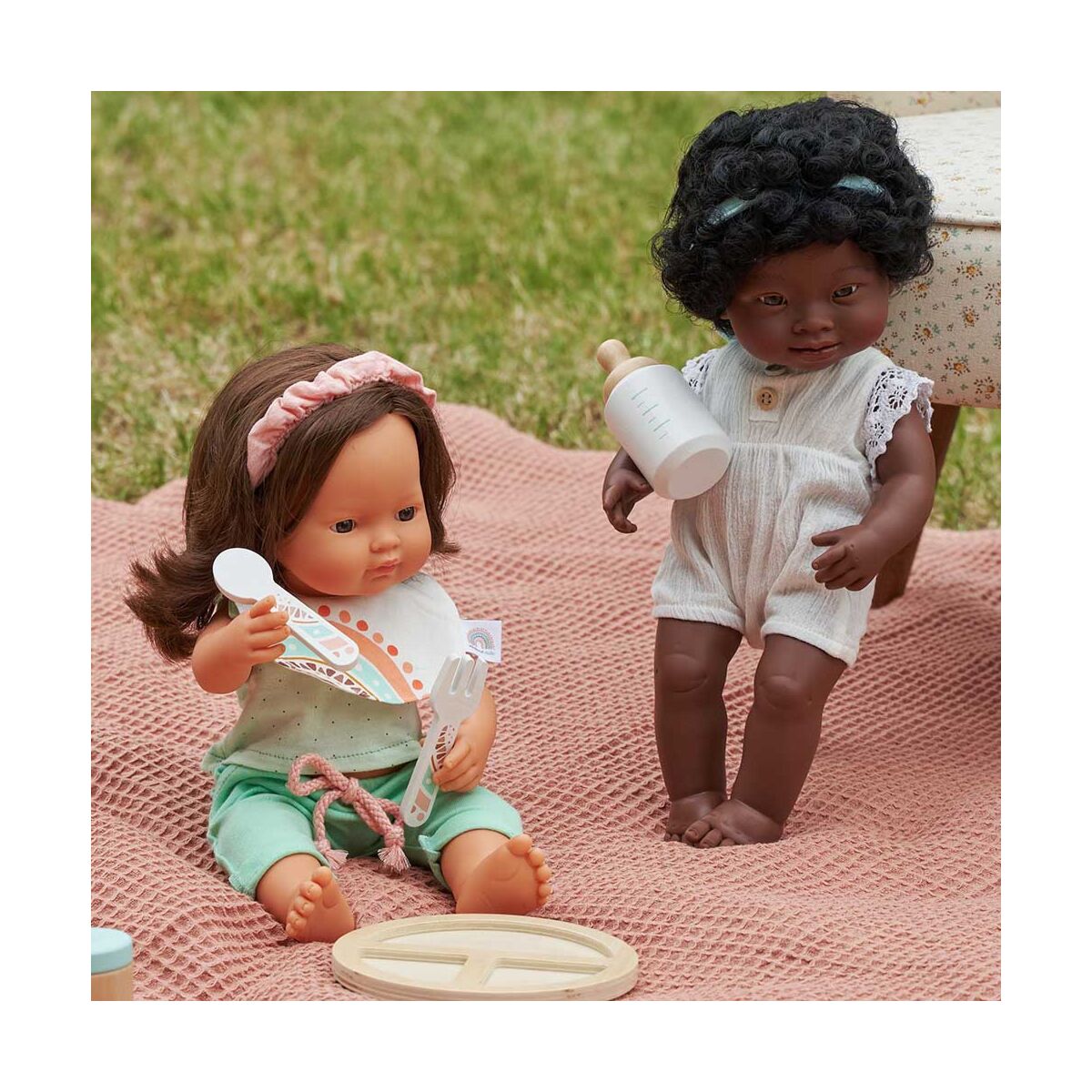 Baby doll brown hair girl 15