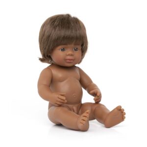 Baby doll aboriginal boy 15"