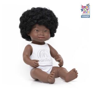 Baby Doll African Girl with Down Syndrome 15"