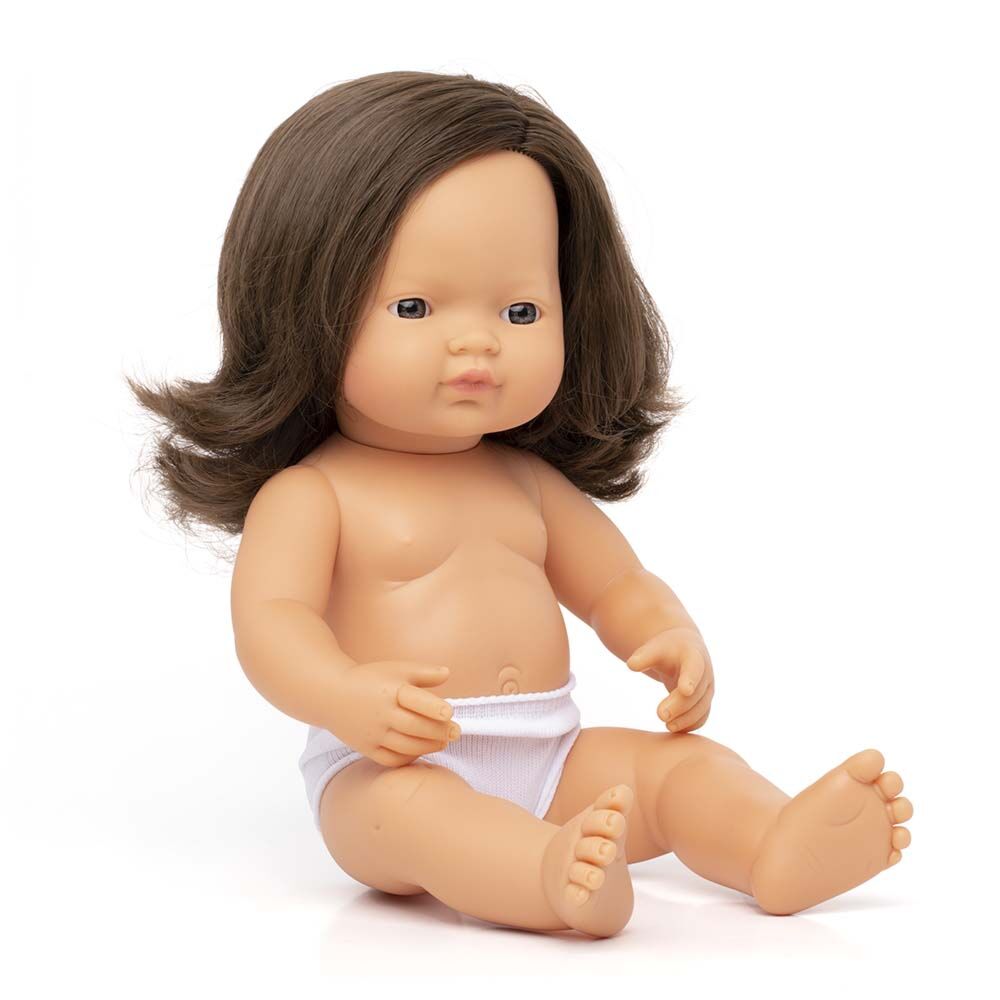 Baby doll brown hair girl 15