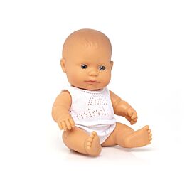 Baby Doll Caucasian Girl  8¼" 