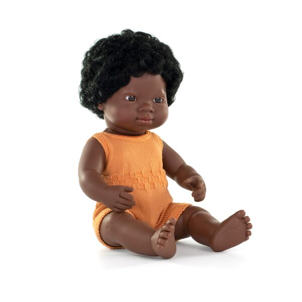 Baby Doll African Girl 15" Colourful