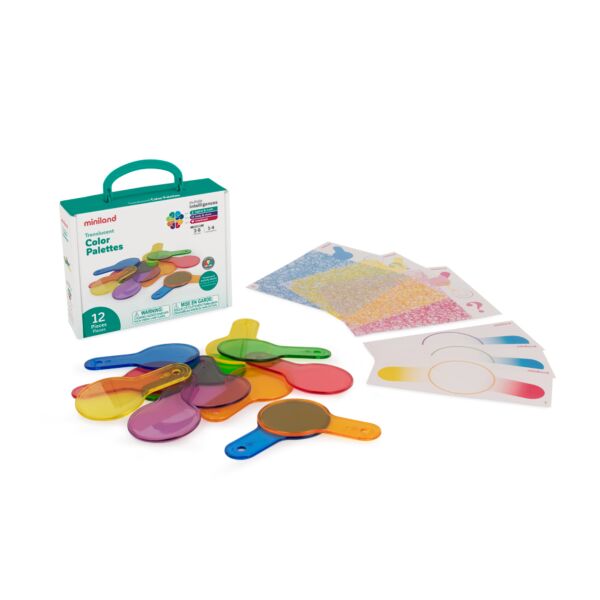 Translucent color palettes 12 pcs