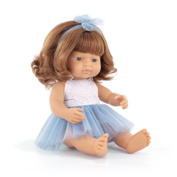 Caucasian redhead doll 15
