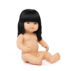 BABY DOLL ASIAN GIRL 15"