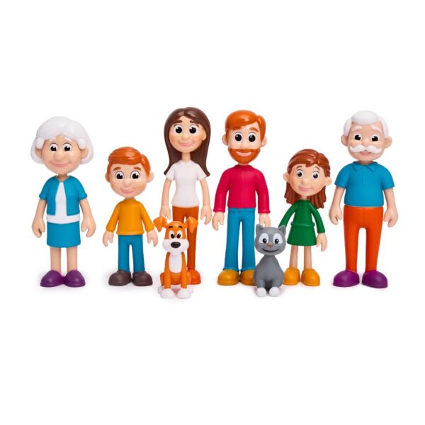 Familia de piel clara