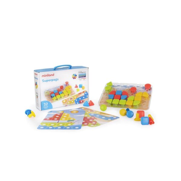 Superpegs (32 piezas) - Bright Colors
