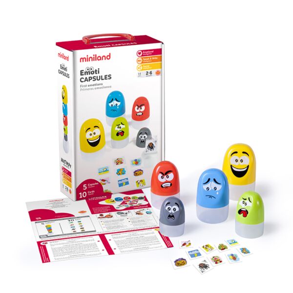 Juego educación emocional Emoticapsules