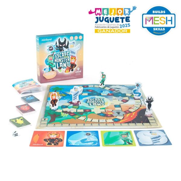 Juego de mesa "Escapa de Monstruolandia"